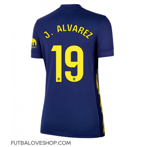 Dres Atletico Madrid Julian Alvarez #19 Preč pre Ženy 2025-26 Krátky Rukáv